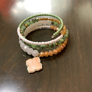 the Deep South‎ Co. Mint White Infinity Bracelet
